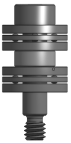 A sample bearing stack
