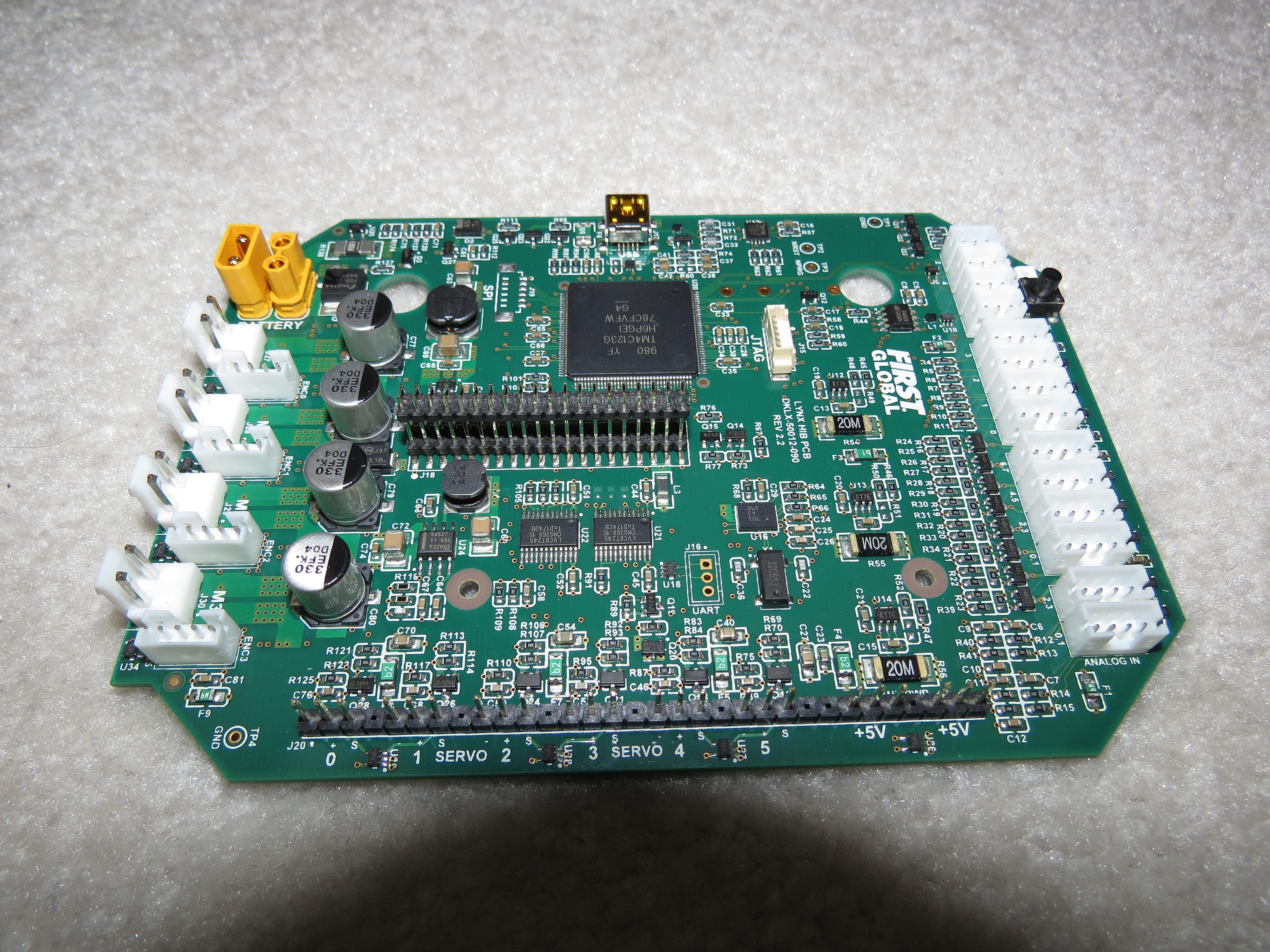 A Lynx board that was removed from its case